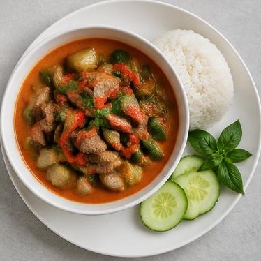 Beef Curry · Red or Green