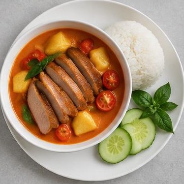 Duck Curry · Red or Green