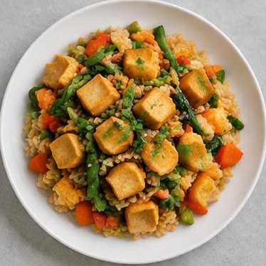 Tofu Curry · Red or Green