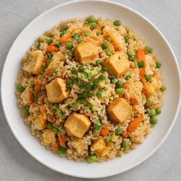 Fried Rice with Tofu