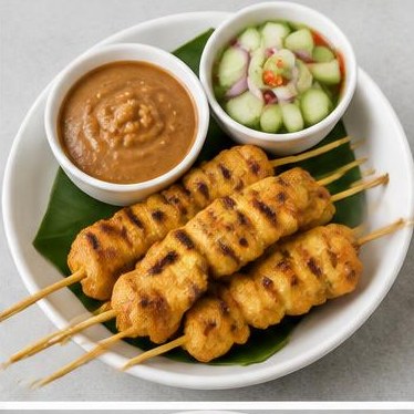 Satay Gai · Chicken Skewers