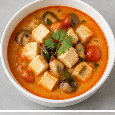 Tom Yam Tofu