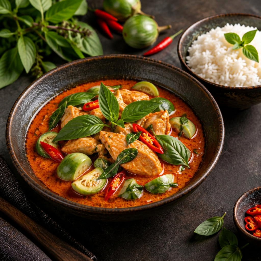 Chicken Curry · Red or Green